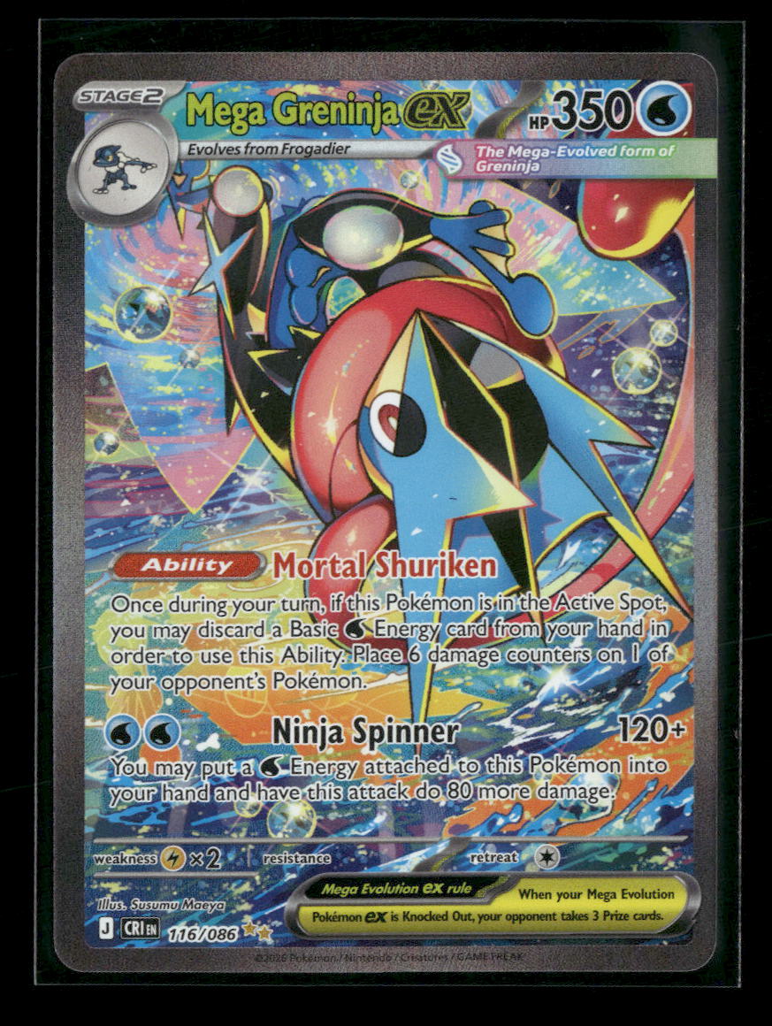 ME04: Chaos Rising Mega Greninja ex #116/086