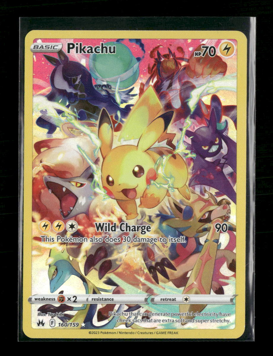 SWSH: Crown Zenith Pikachu (Secret) #160/159