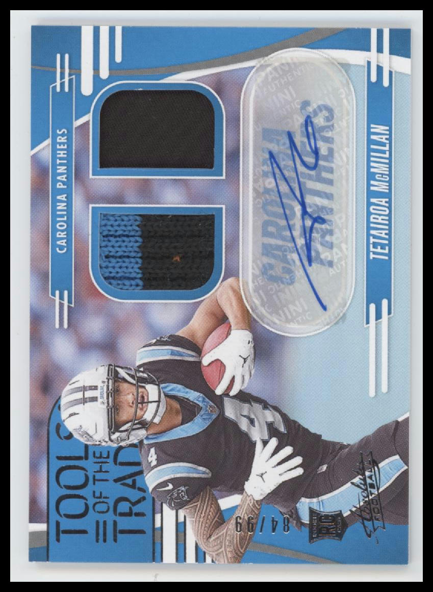 2025 Panini Absolute Tools of Trade #/99 Auto Tetairoa McMillan #TTD-TMC