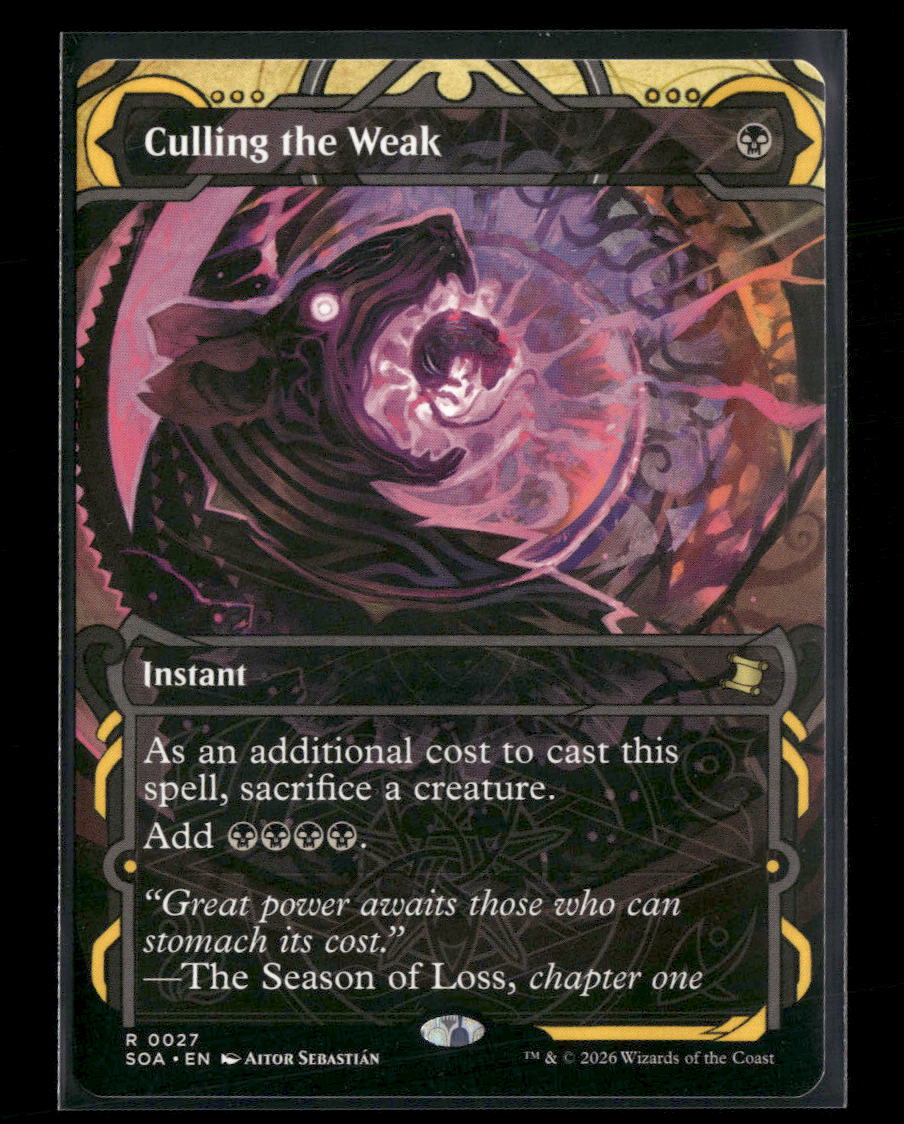 Secrets of Strixhaven: Mystical Archive Culling the Weak #27