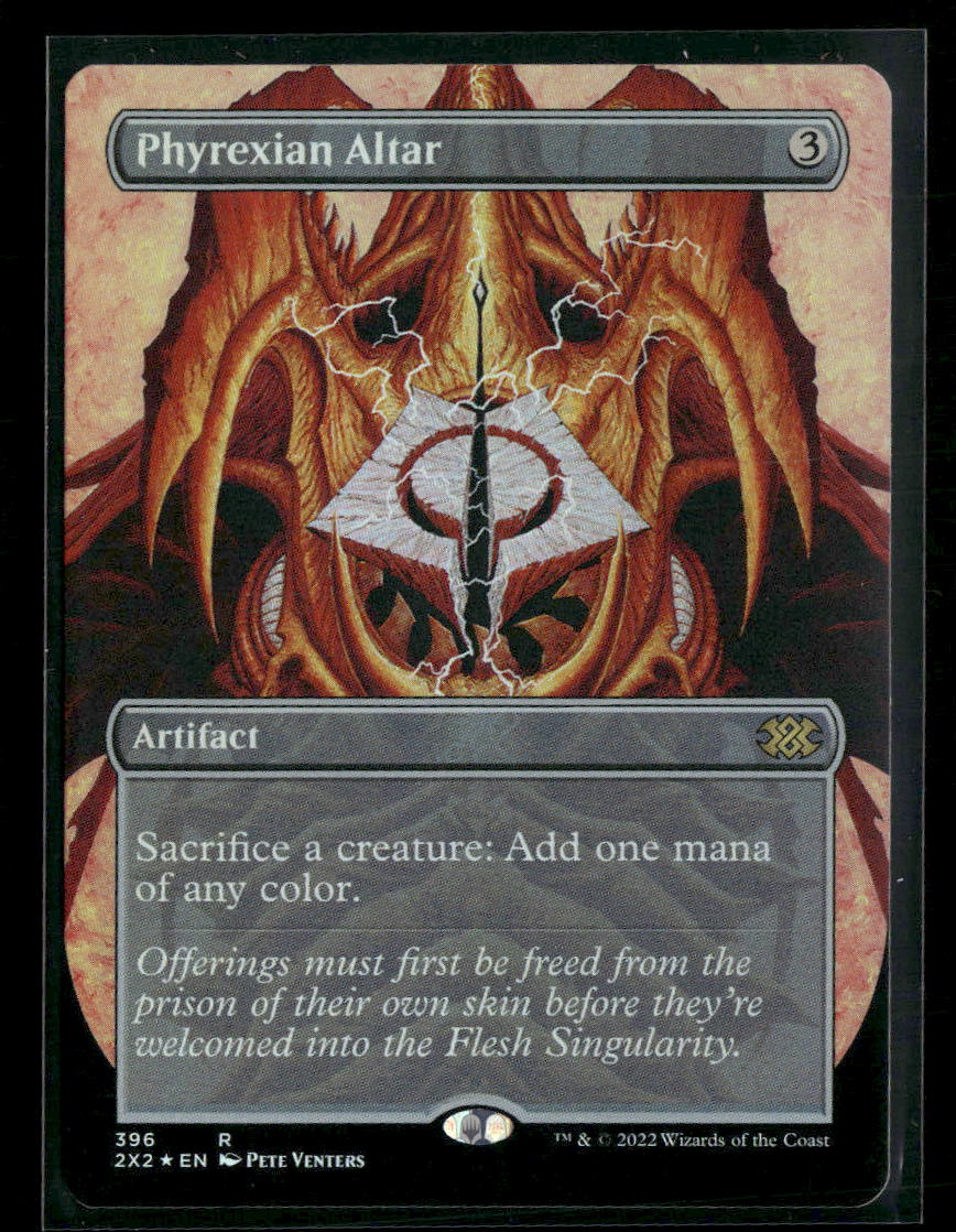 Double Masters 2022 Phyrexian Altar (Borderless) Foil #396