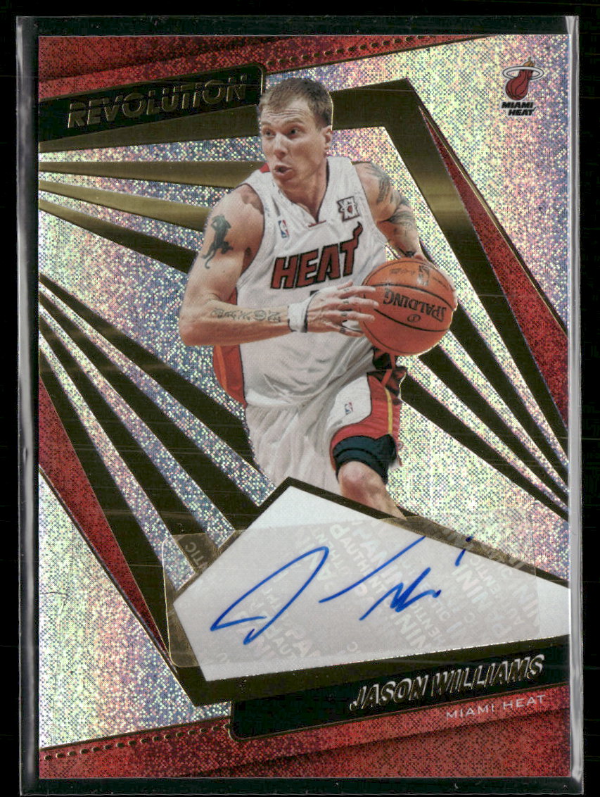2021-22 Panini Revolution Autographs Jason Williams Auto #AG-JWL