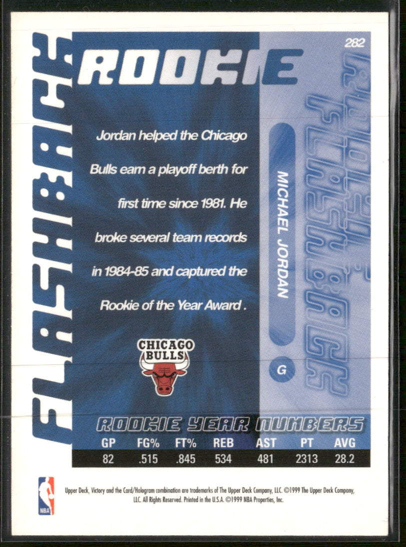 1999-00 Upper Deck Victory Michael Jordan #282