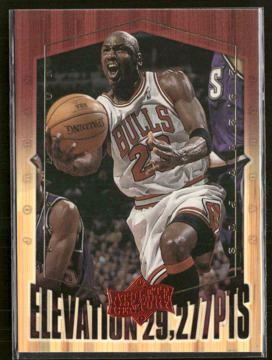 1999 Upper Deck Athlete of the Century Elevation Michael Jordan #EL16