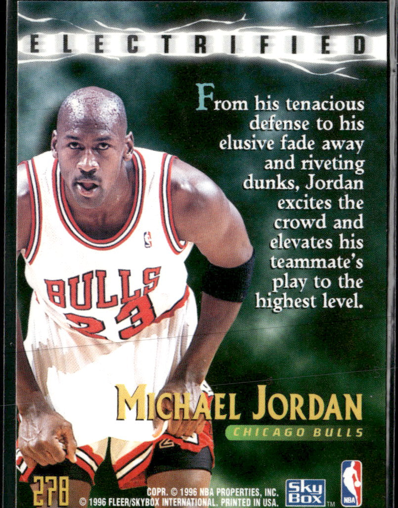 1995-96 SkyBox Premium Michael Jordan #278