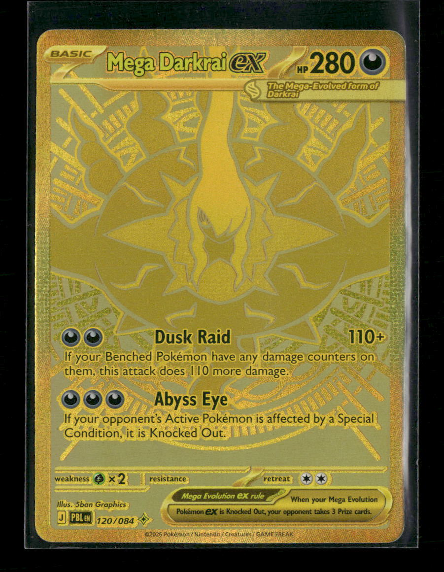 ME05: Pitch Black Mega Darkrai ex #120/084