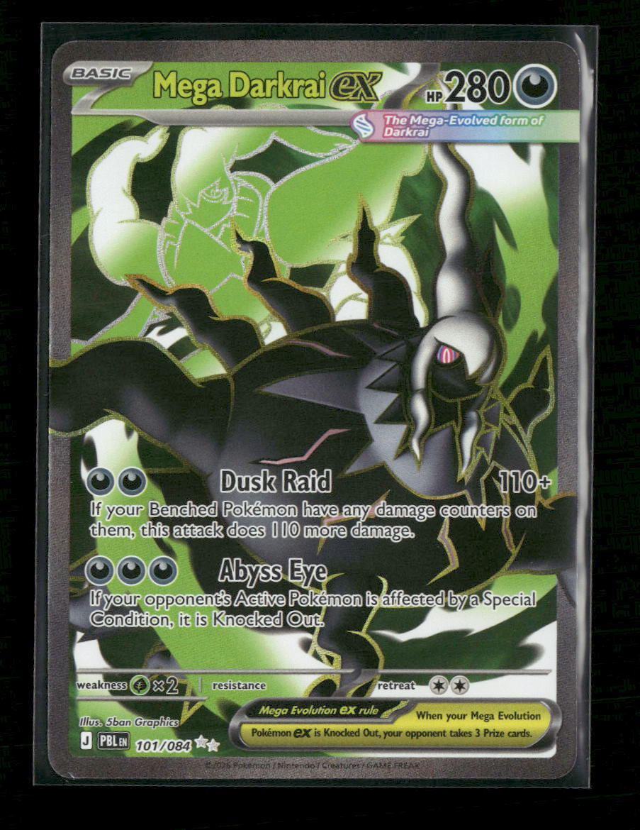 ME05: Pitch Black Mega Darkrai ex #101/084