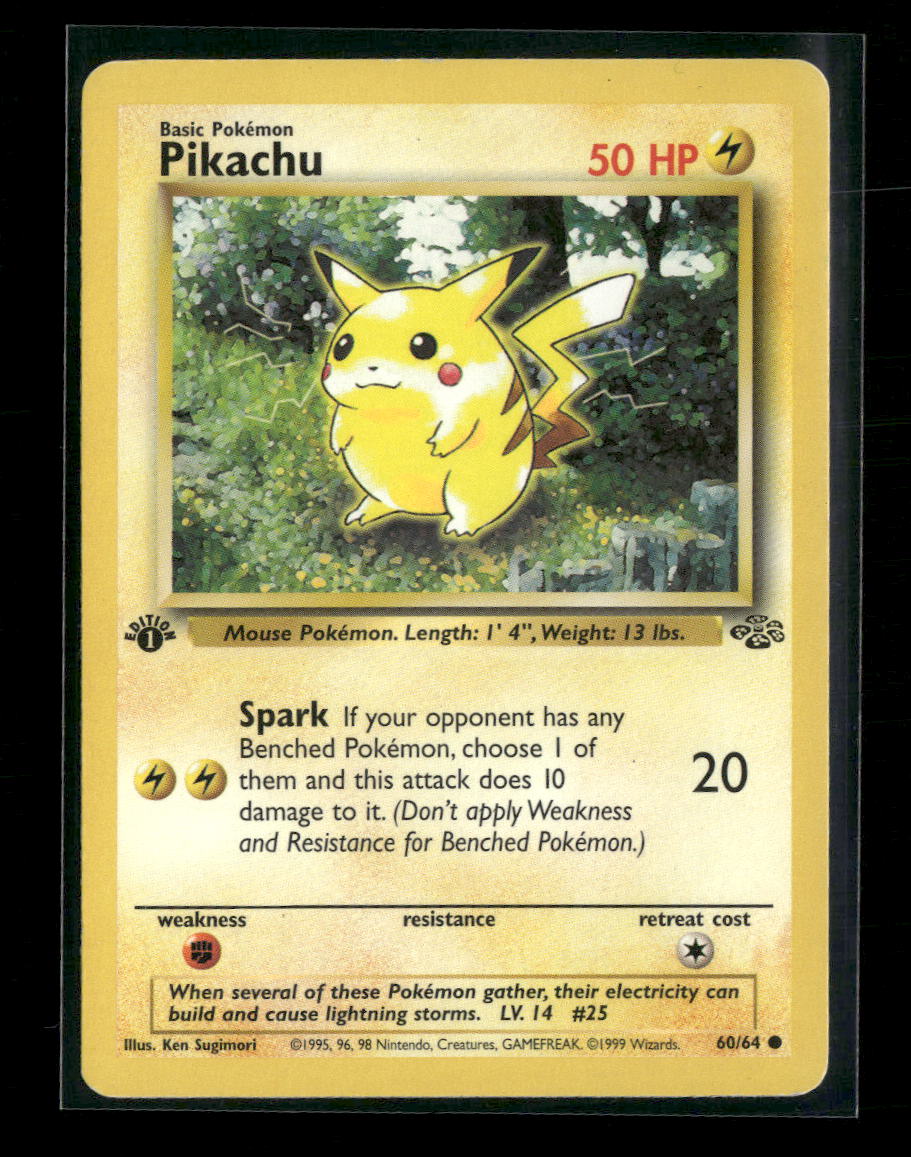 Jungle Pikachu 1st Edition #60/64