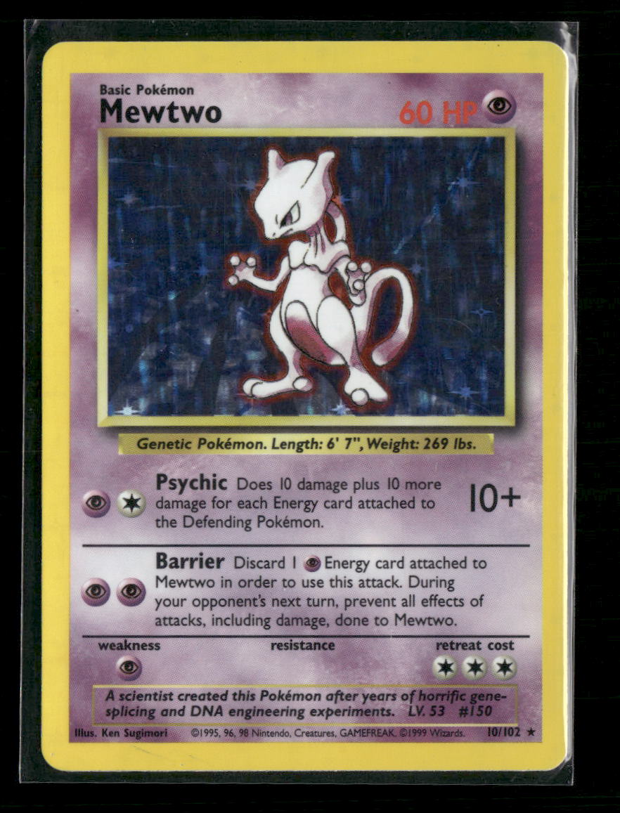 Base Set Mewtwo #010/102