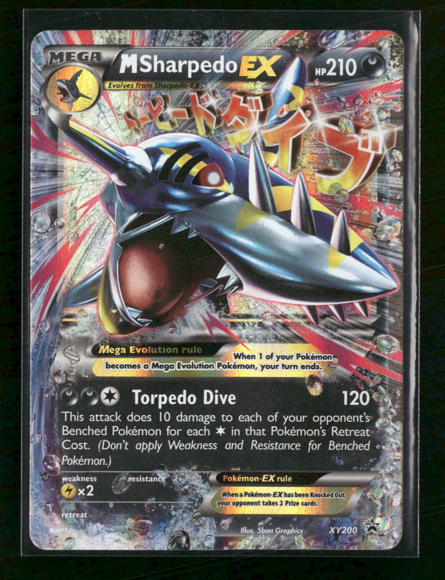 XY Promos M Sharpedo EX #XY200