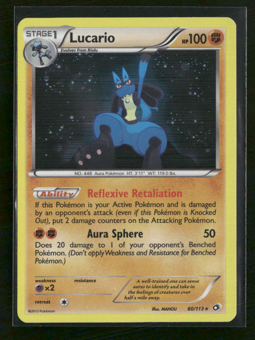 Legendary Treasures Lucario #80/113