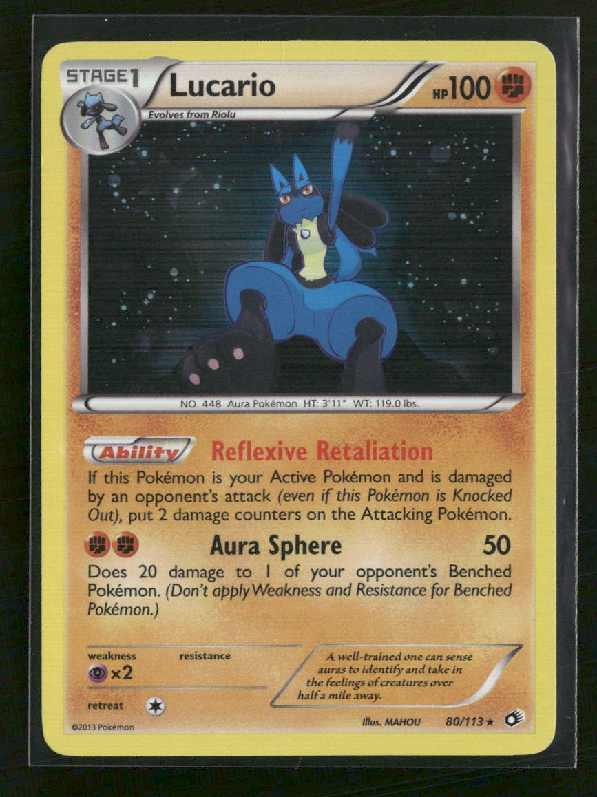 Legendary Treasures Lucario #80/113