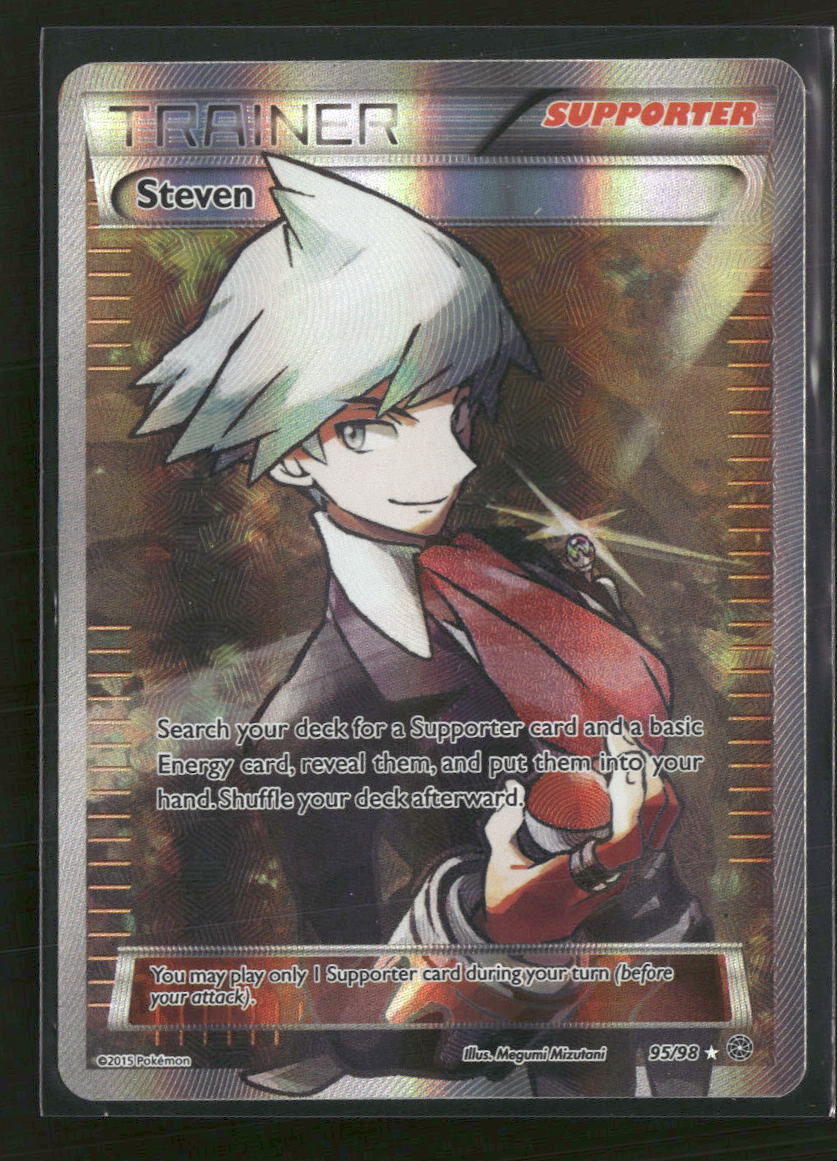 XY - Ancient Origins Steven (Full Art) #95/98