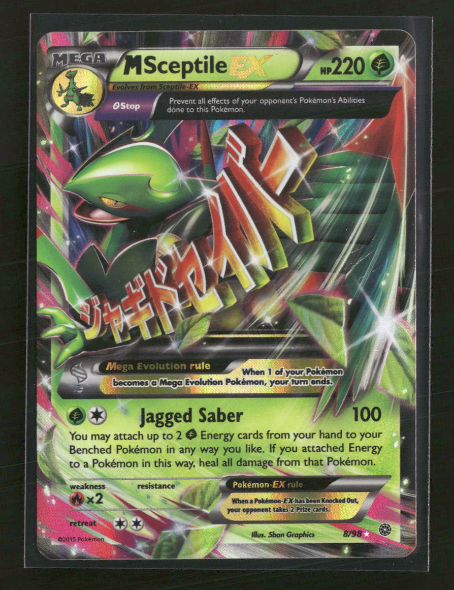 XY - Ancient Origins M Sceptile EX #8/98