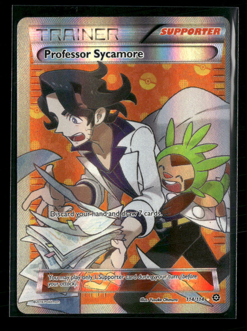 XY - Steam Siege Professor Sycamore #114/114