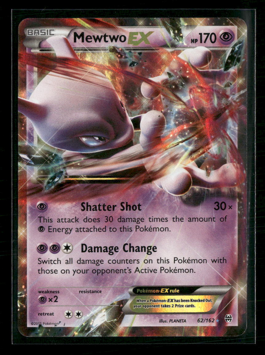 XY - BREAKthrough Mewtwo EX (62) #62/162
