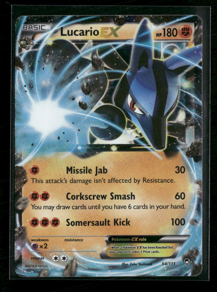 XY - Furious Fists Lucario EX #54/111