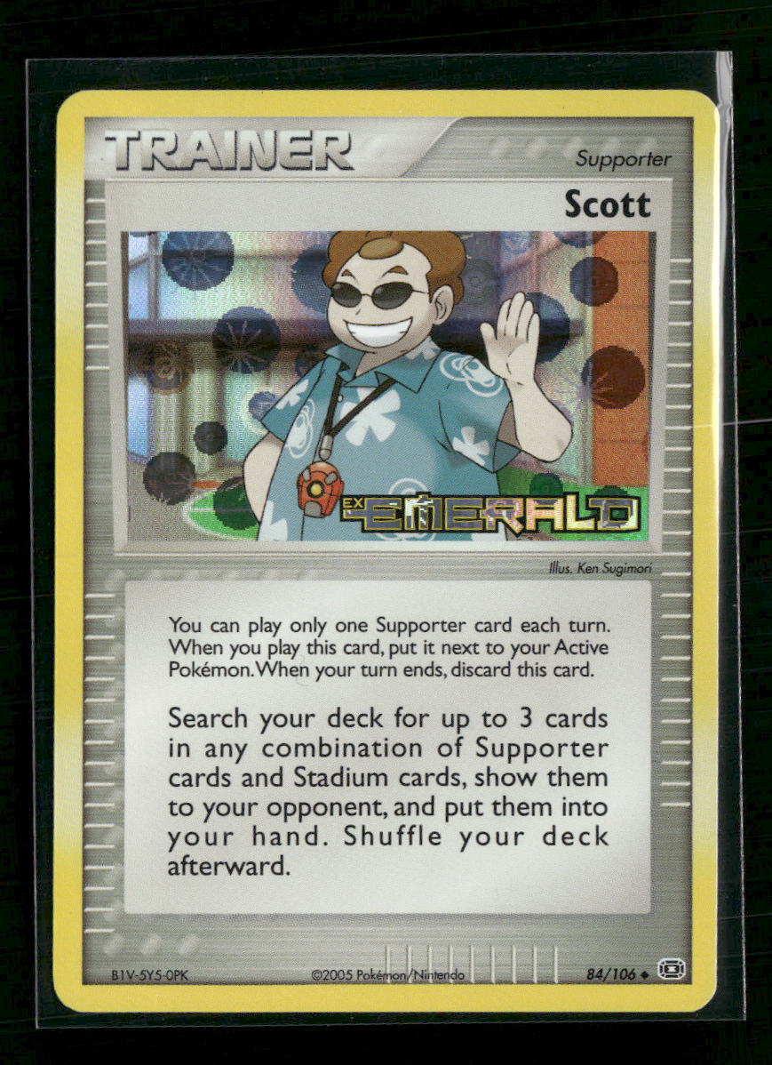 Emerald Scott Reverse Holo #84/106