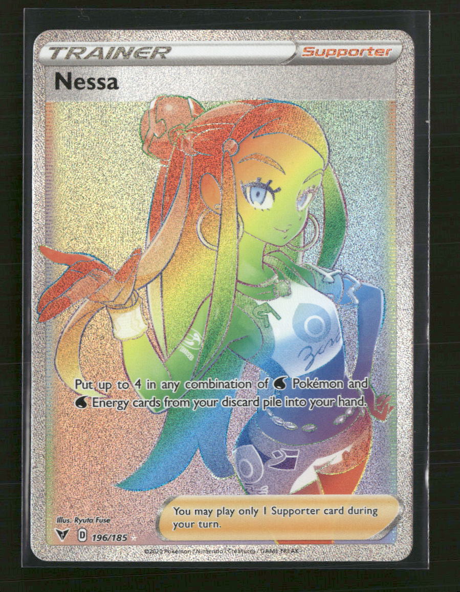 SWSH04: Vivid Voltage Nessa (Secret) #196/185