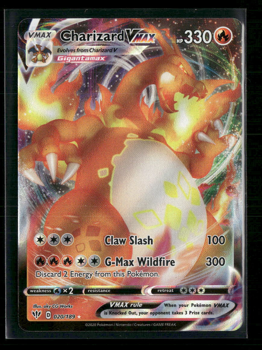 SWSH03: Darkness Ablaze Charizard VMAX #020/189