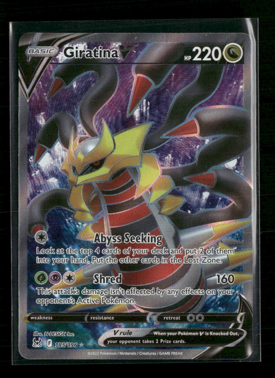 SWSH11: Lost Origin Giratina V (Full Art) #185/196