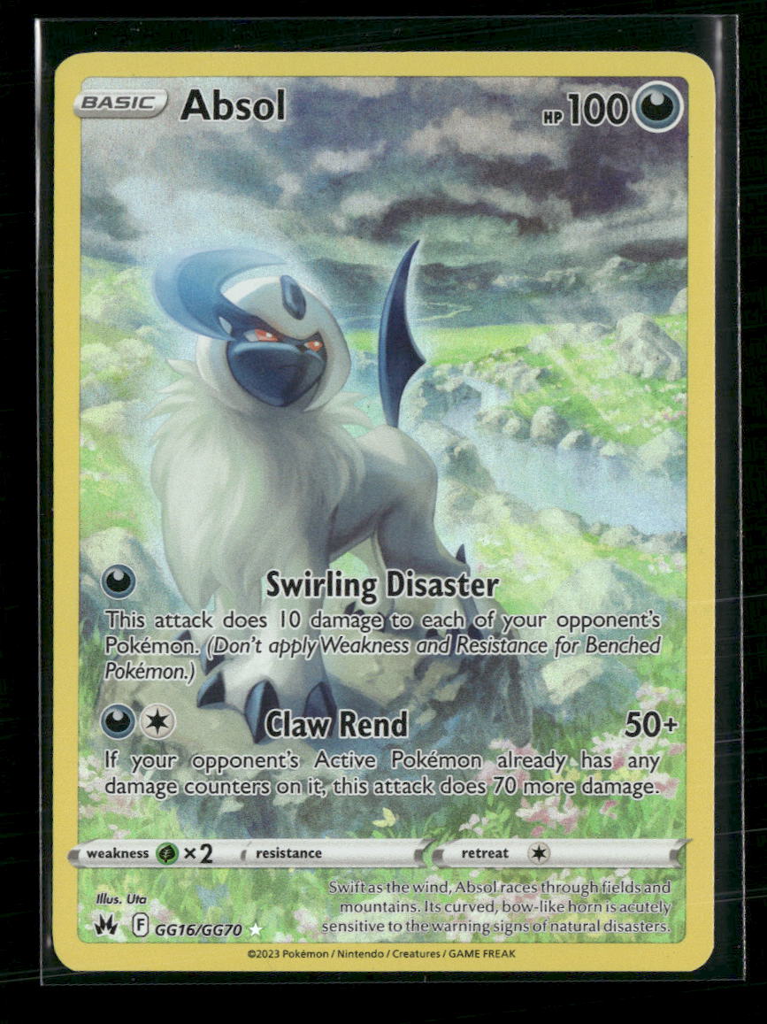 SWSH: Crown Zenith: Galarian Gallery Absol #GG16/GG70