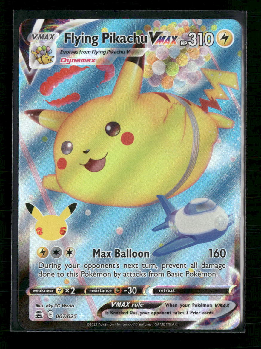 Celebrations Flying Pikachu VMAX #007/025