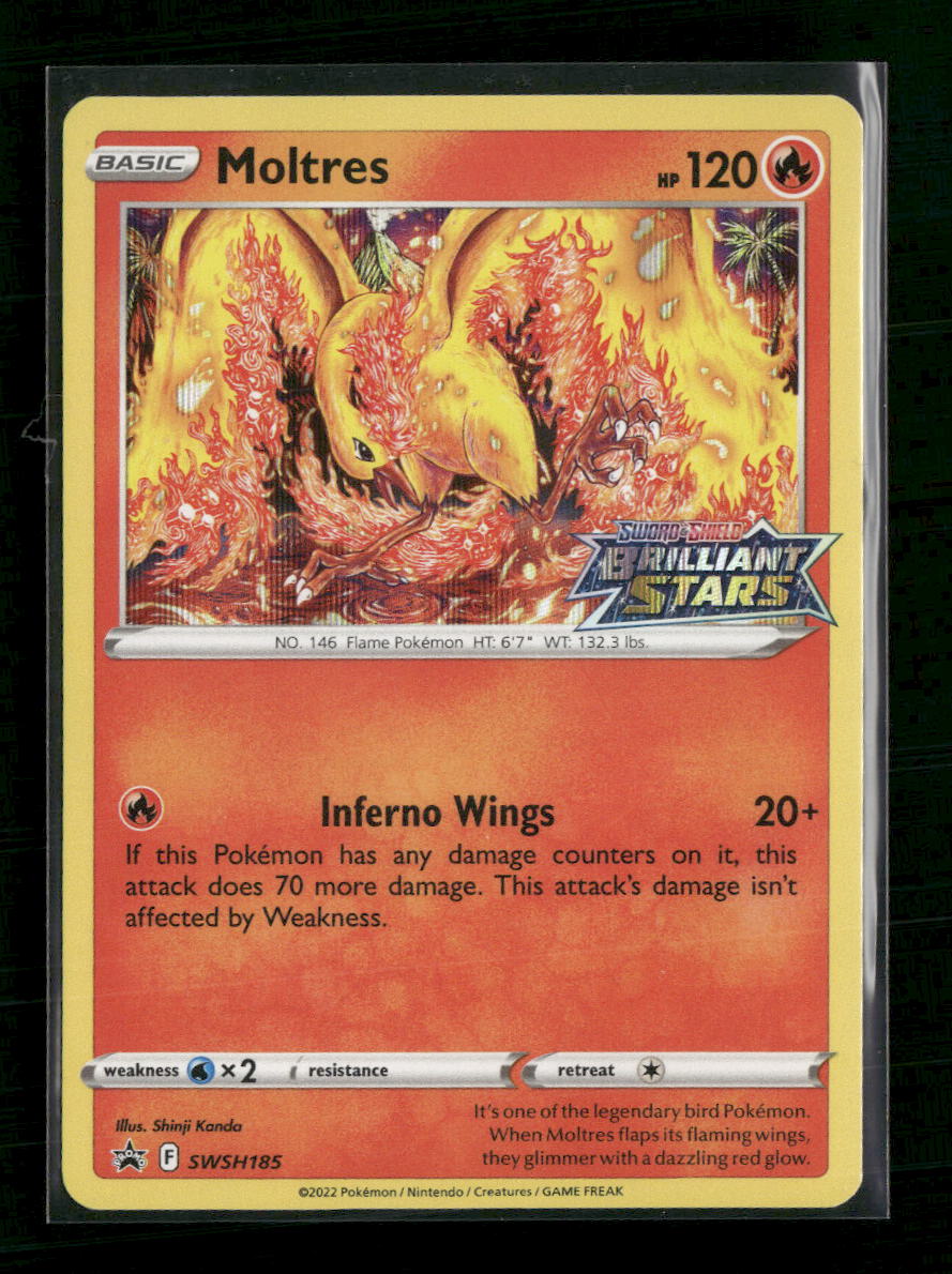 SWSH: Sword & Shield Promo Cards Moltres #SWSH185