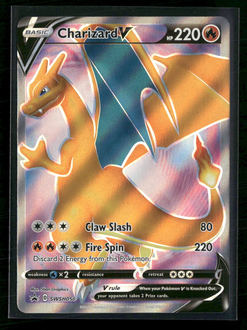 SWSH: Sword & Shield Promo Cards Charizard V #SWSH050