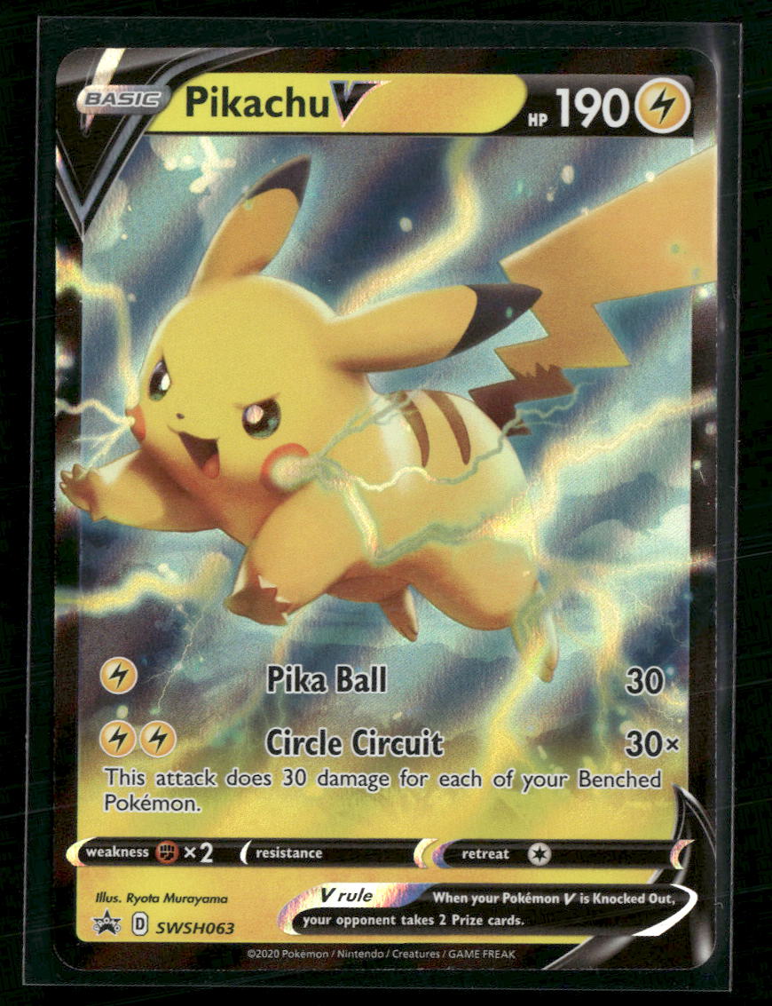 SWSH: Sword & Shield Promo Cards Pikachu V #SWSH063