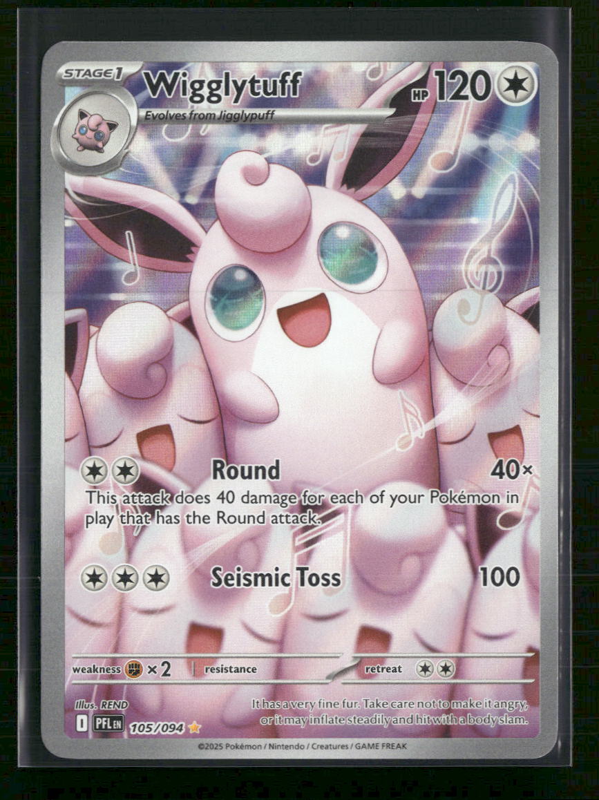 ME02: Phantasmal Flames Wigglytuff #105/094