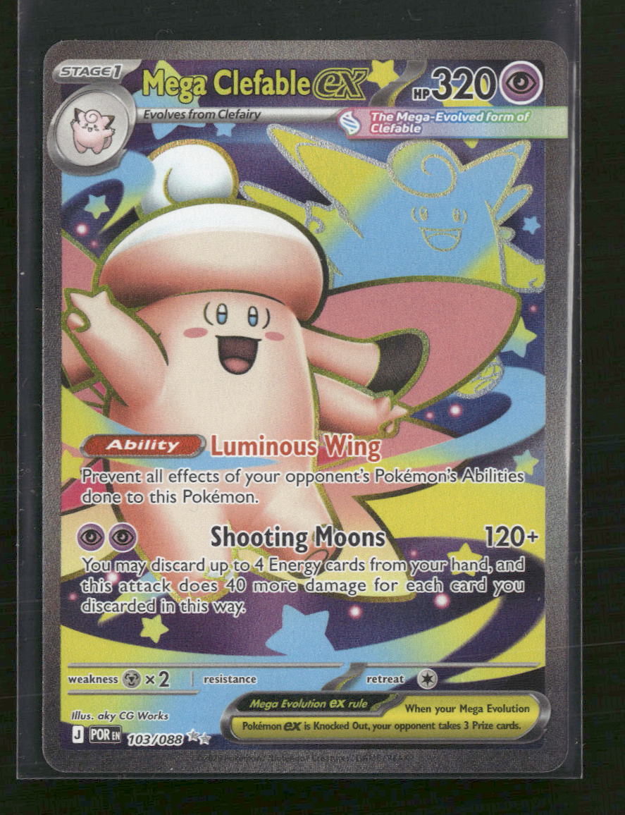 ME03: Perfect Order Mega Clefable ex #103/088