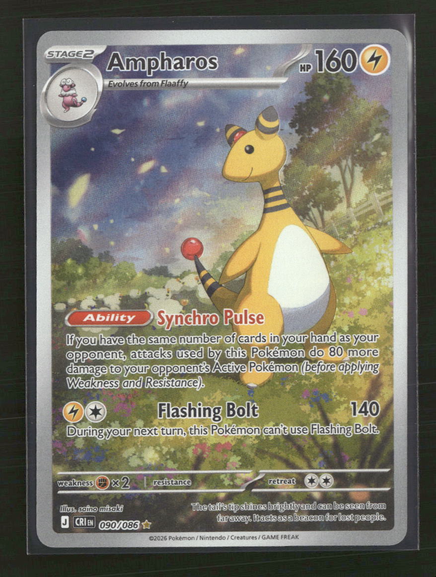 ME04: Chaos Rising Ampharos #090/086