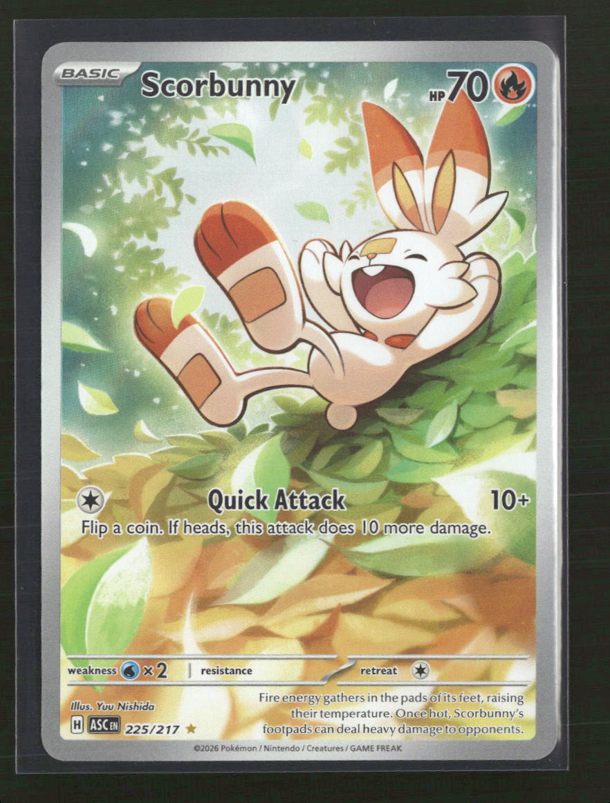 ME: Ascended Heroes Scorbunny #225/217