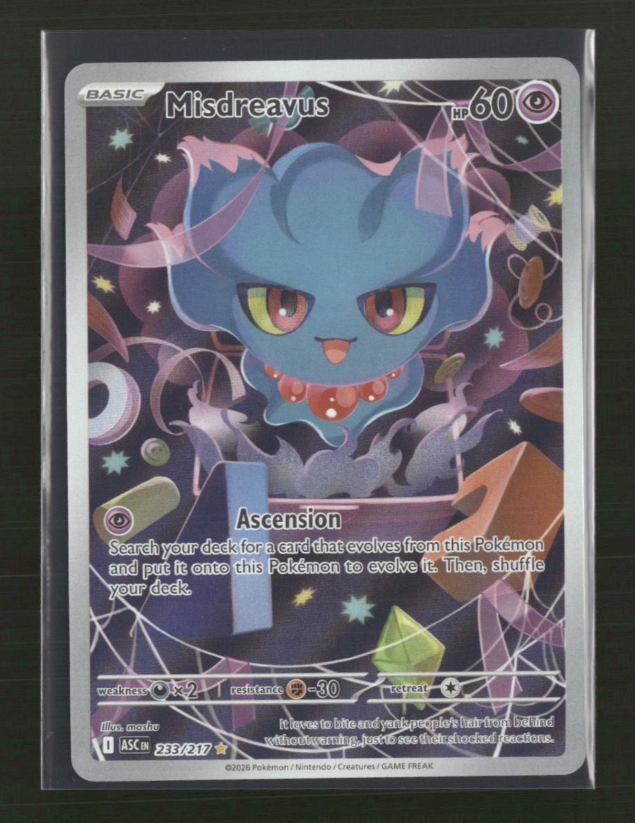 ME: Ascended Heroes Misdreavus #233/217