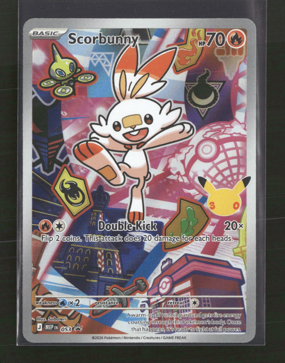 ME: Mega Evolution Promo Scorbunny #053