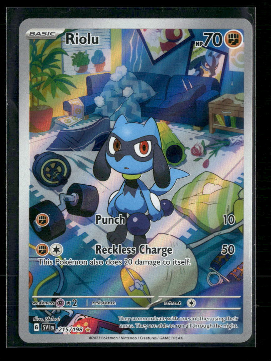 SV01: Scarlet & Violet Base Set Riolu #215/198