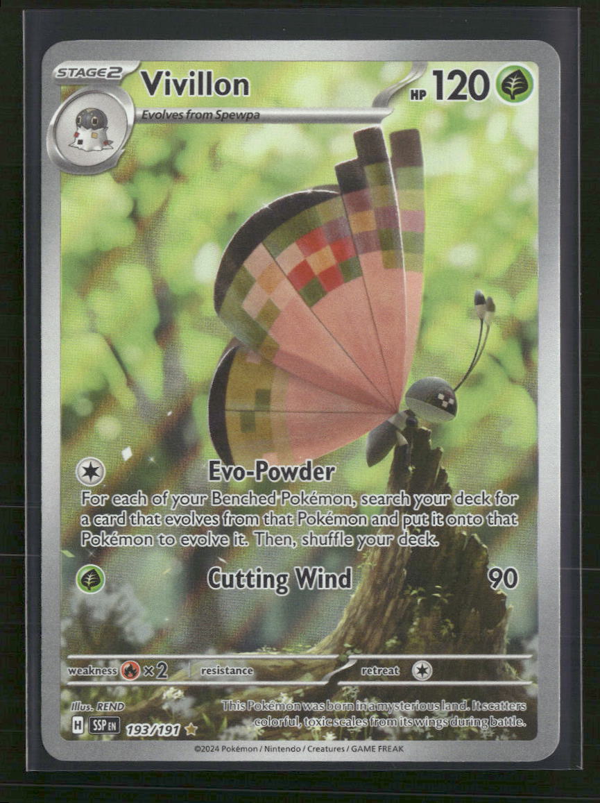 SV08: Surging Sparks Vivillon #193/191