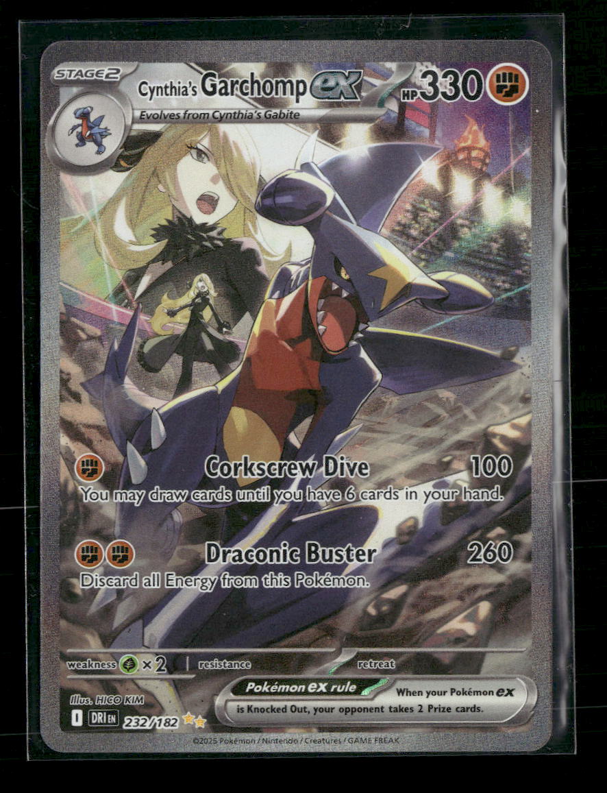 SV10: Destined Rivals Cynthia's Garchomp ex #232/182