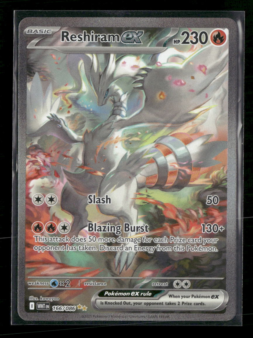 SV: White Flare Reshiram ex #166/086
