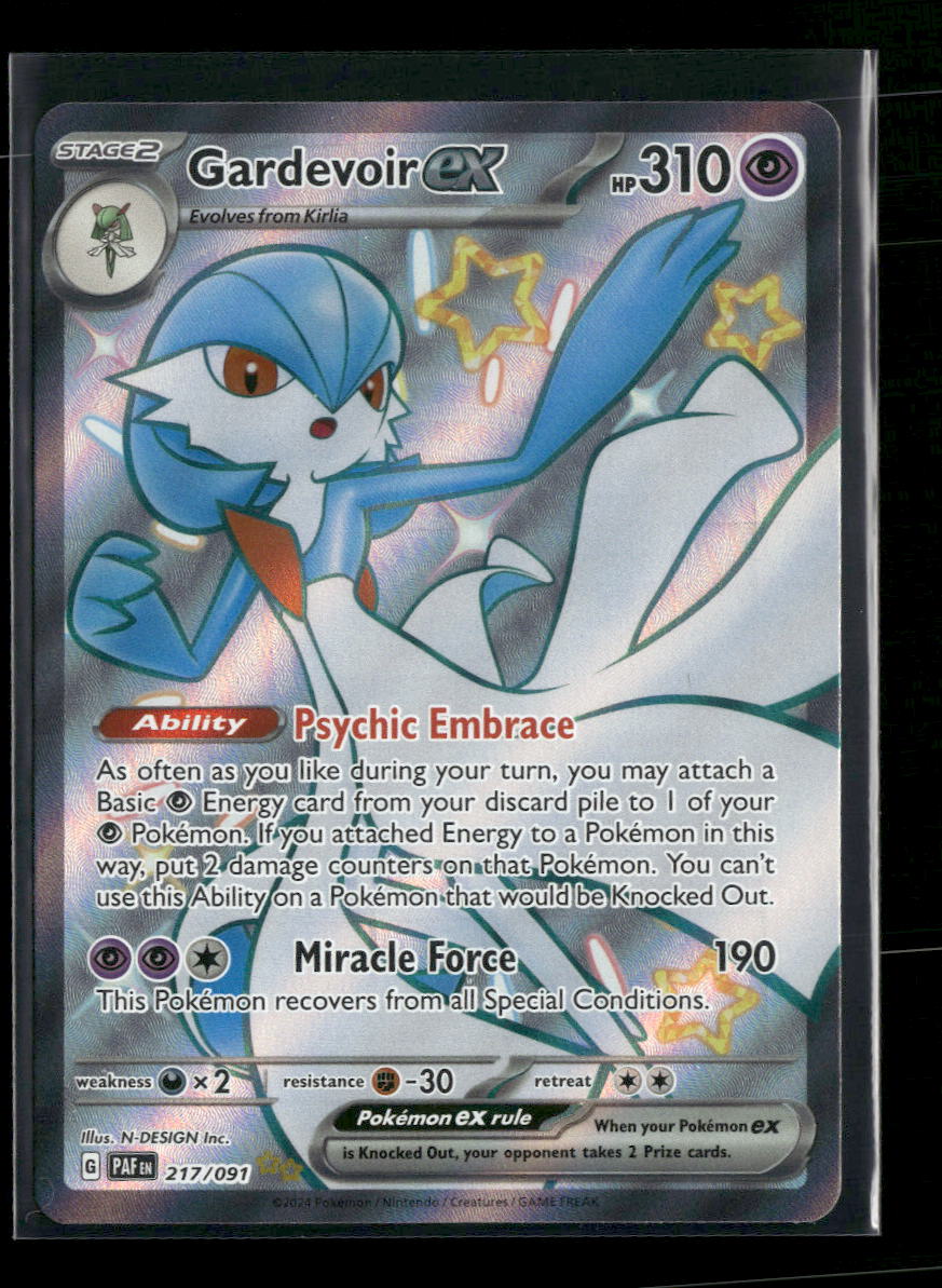SV: Paldean Fates Gardevoir ex #217/091