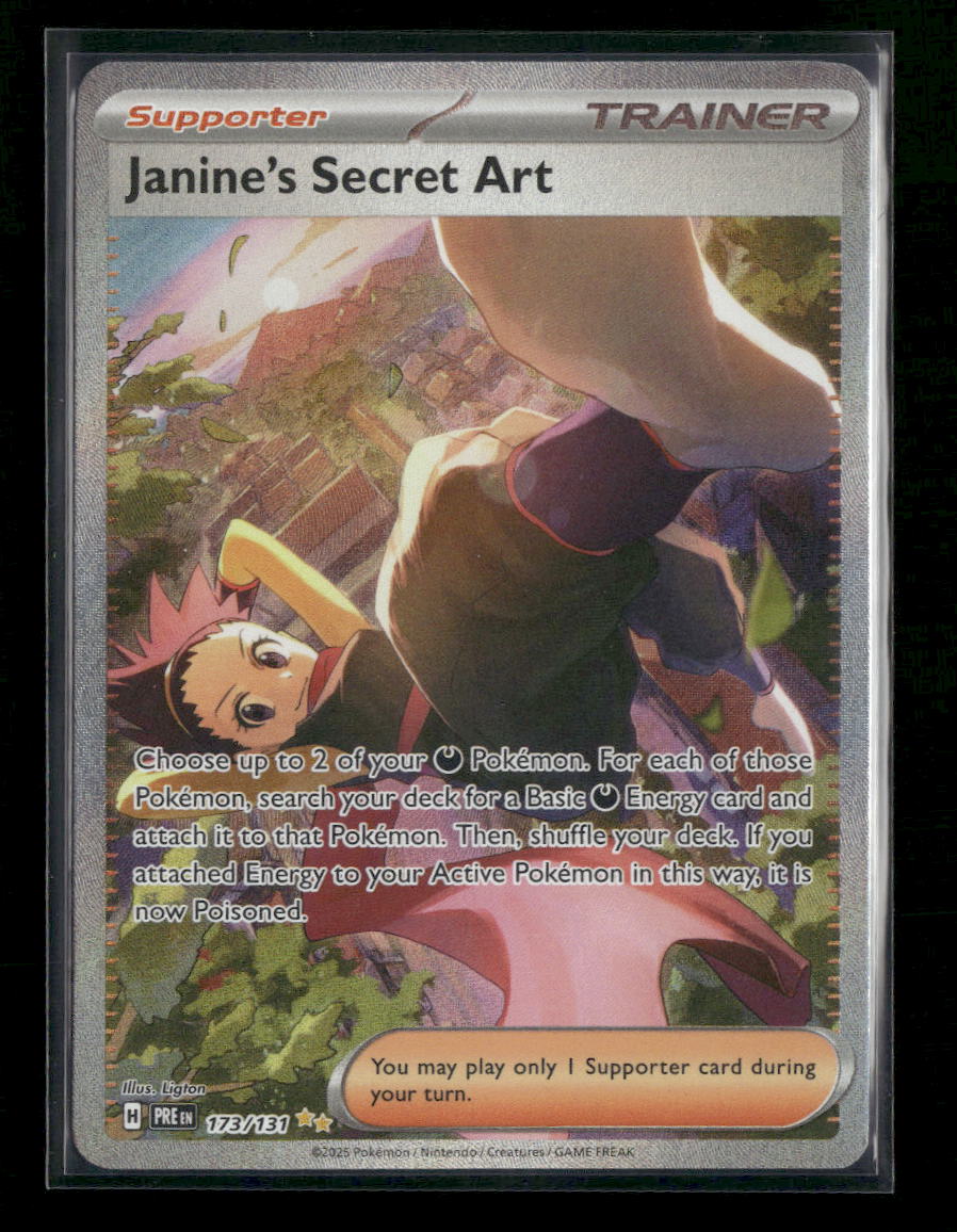 SV: Prismatic Evolutions Janine's Secret Art #173/131