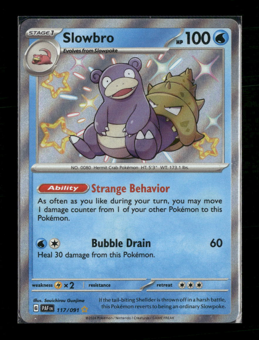 SV: Paldean Fates Slowbro #117/091