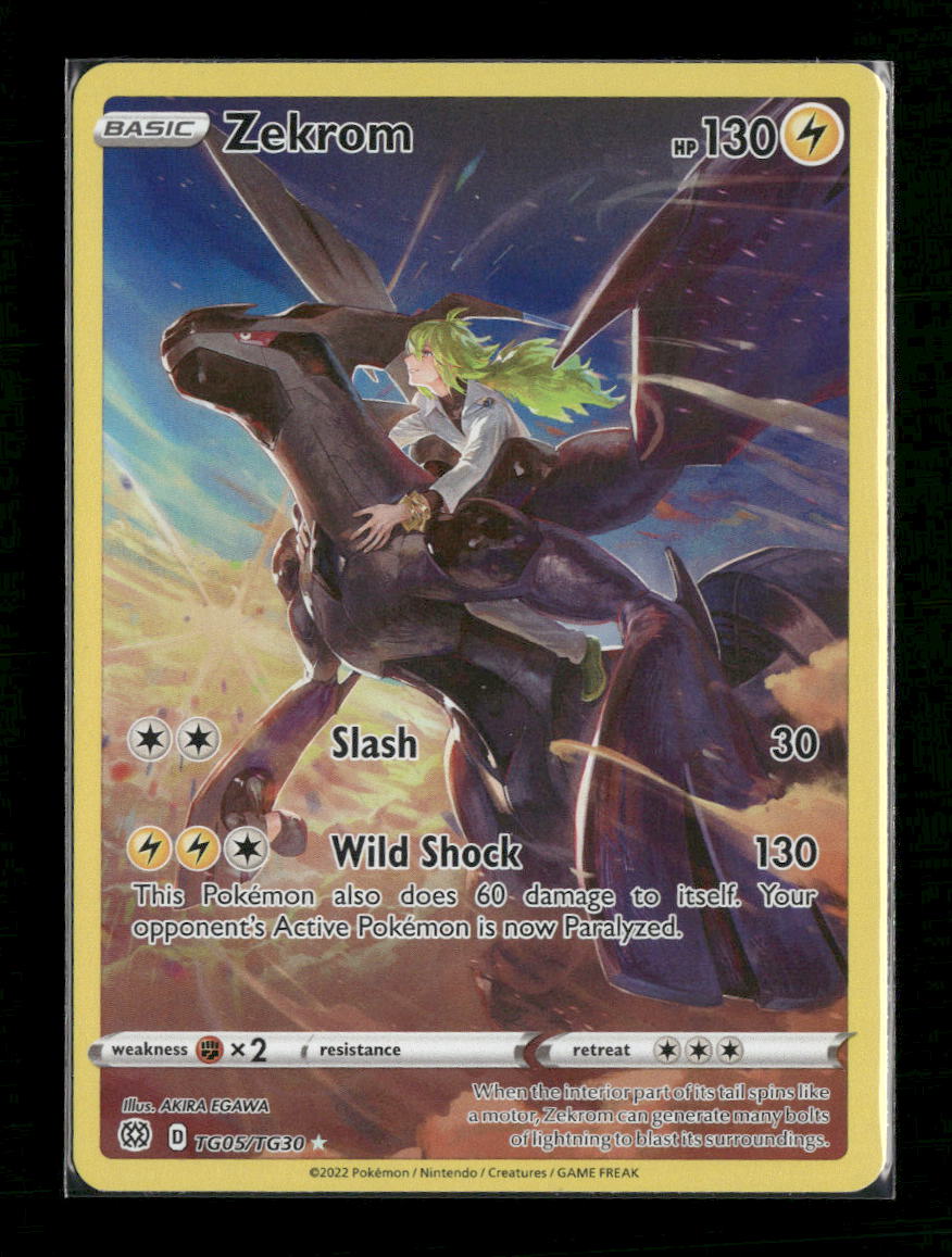 SWSH09: Brilliant Stars Trainer Gallery Zekrom #TG05/TG30