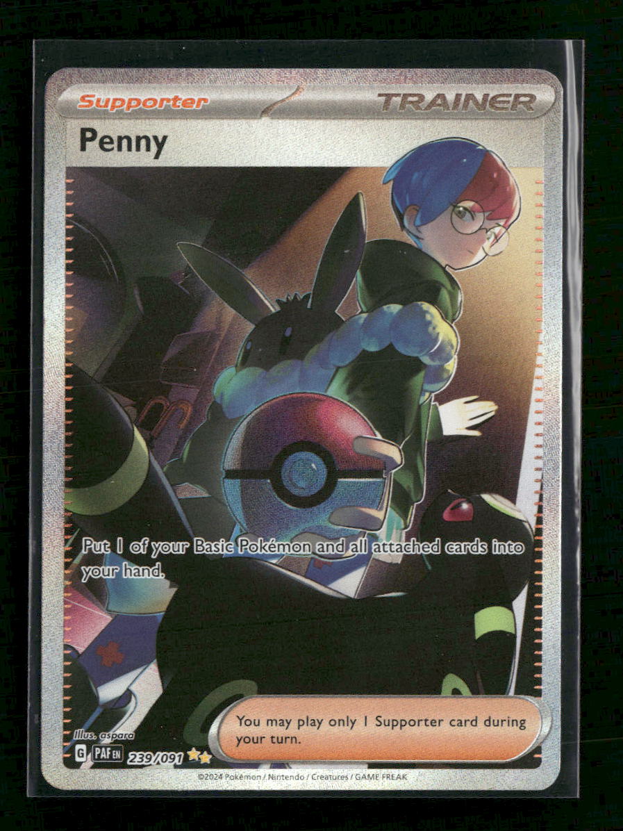 SV: Paldean Fates Penny #239/091 Damaged