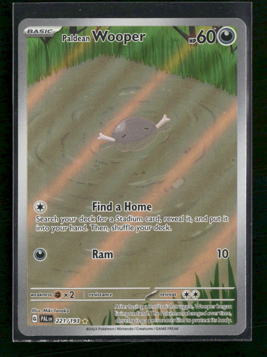SV02: Paldea Evolved Paldean Wooper #221/193