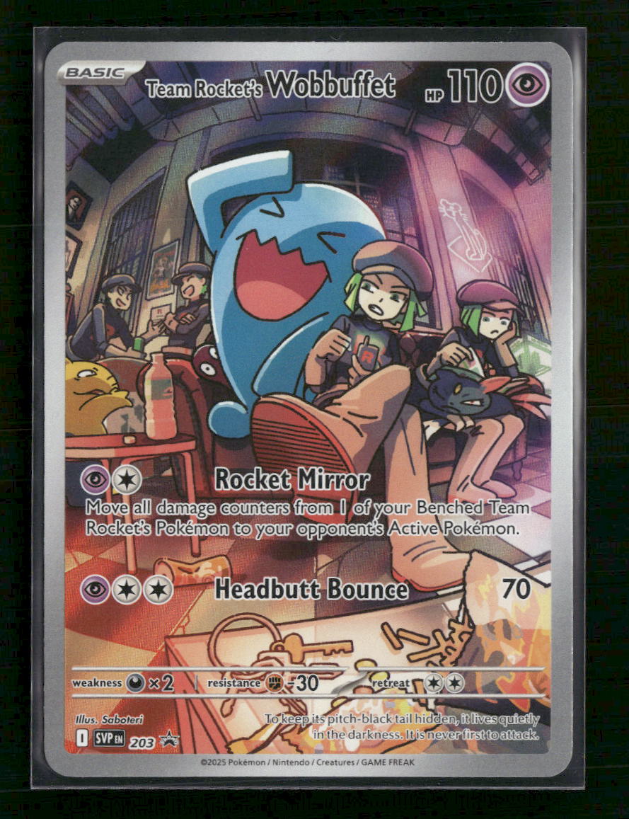SV: Scarlet & Violet Promo Cards Team Rocket's Wobbuffet #203