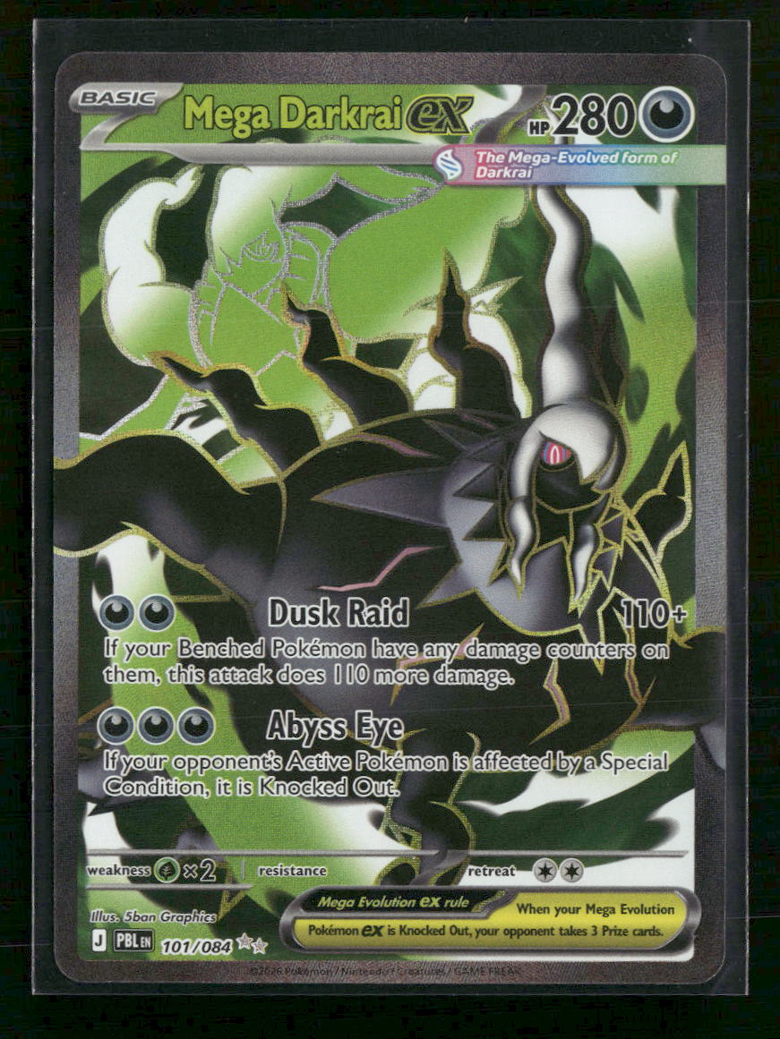 ME05: Pitch Black Mega Darkrai ex #101/084