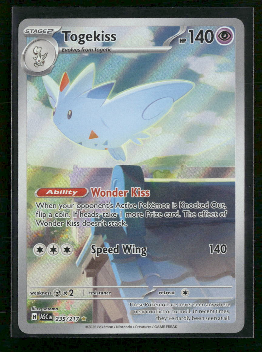 ME: Ascended Heroes Togekiss #235/217