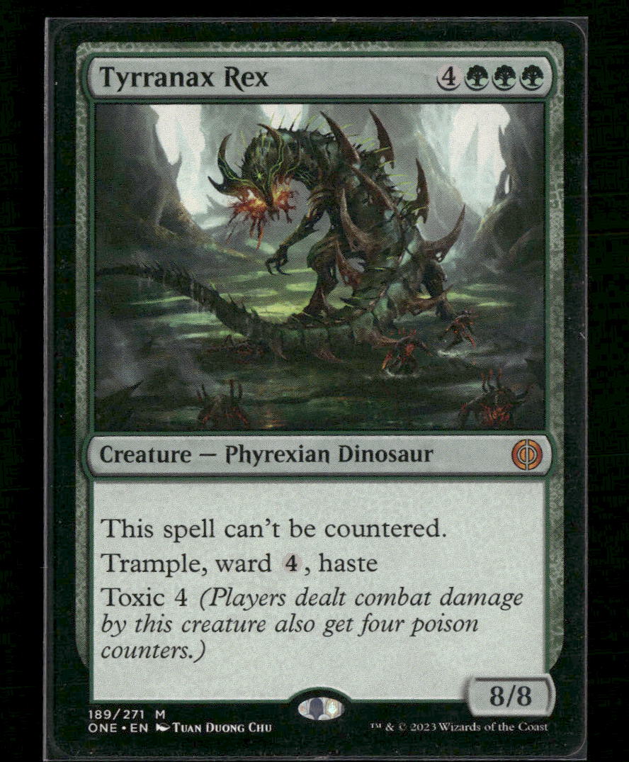 Phyrexia: All Will Be One Tyrranax Rex #189